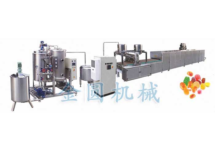 伊春市电磁熬煮锅剥皮软糖浇注机 - 方案